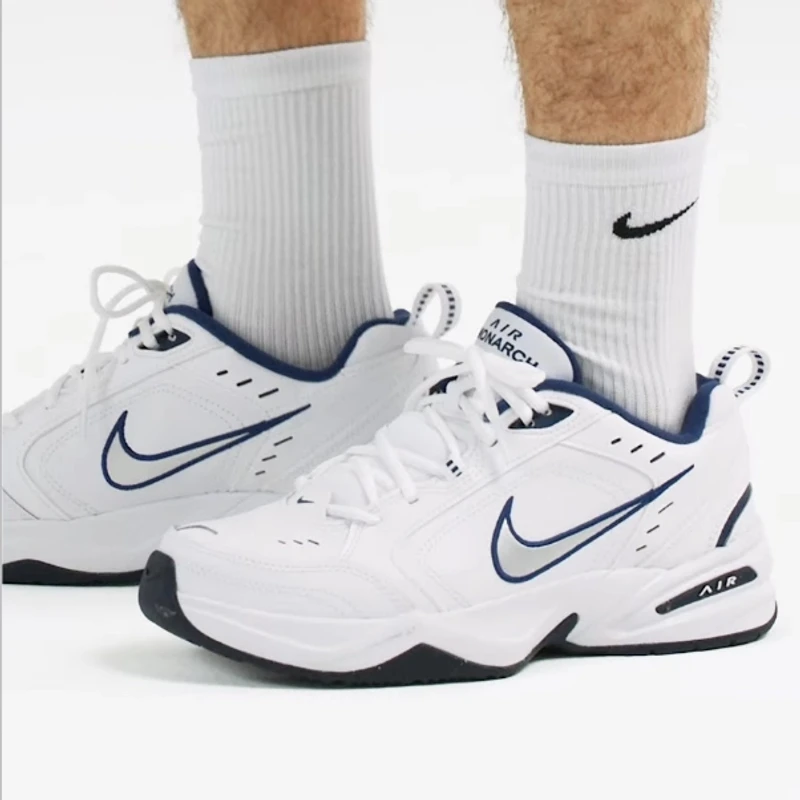 NIKE/耐克【简约运动风】复古经典老爹鞋 男款运动鞋 蓝白415445102