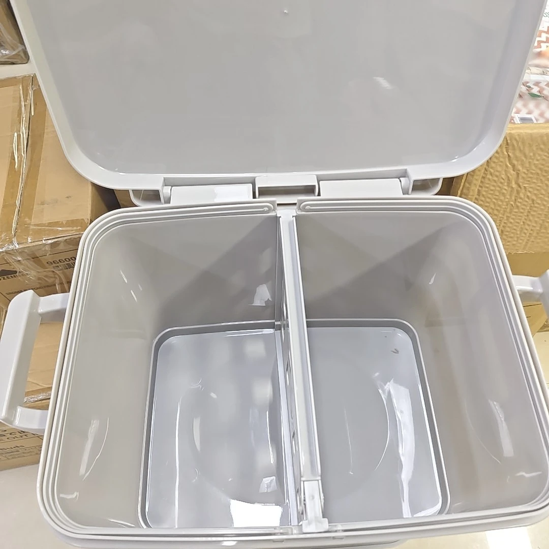 双层家用分格垃圾桶