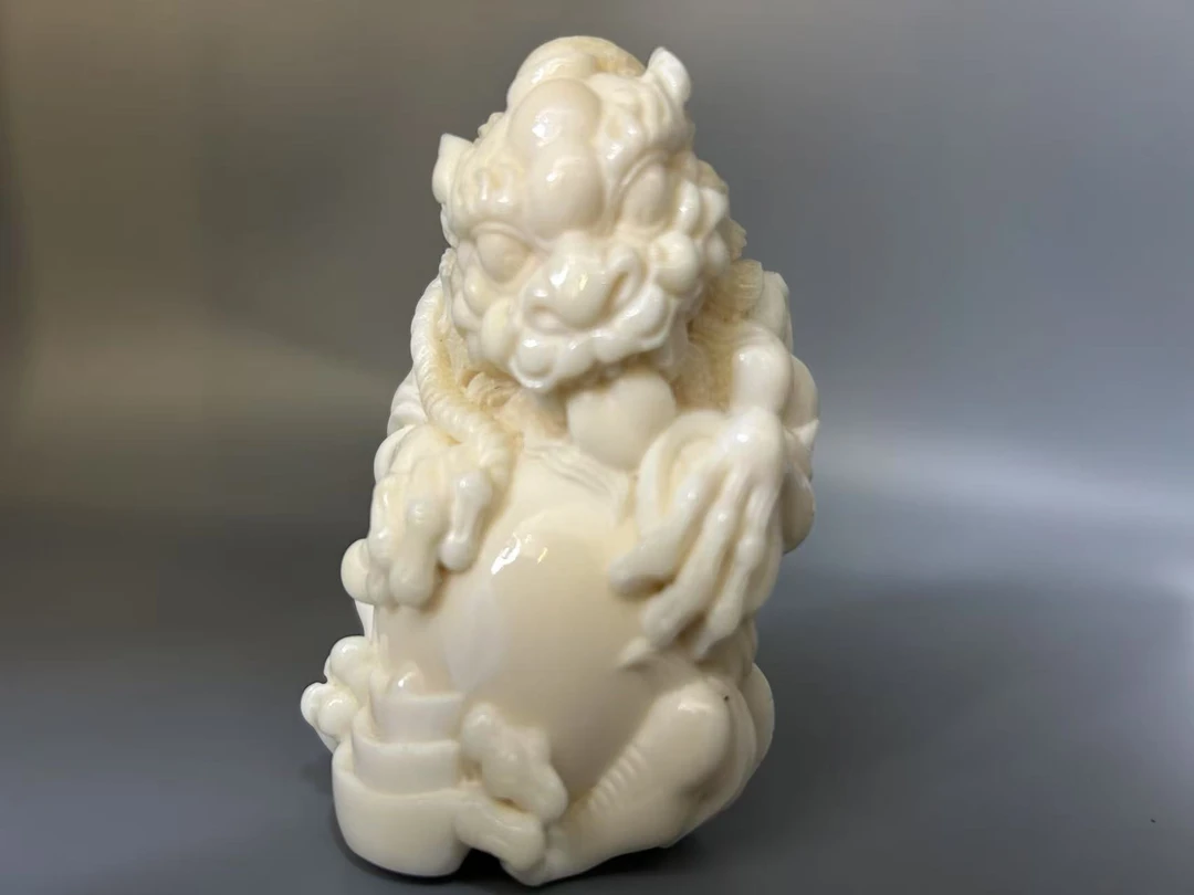 非金属树脂吊坠 精工雕刻狮子瑞兽