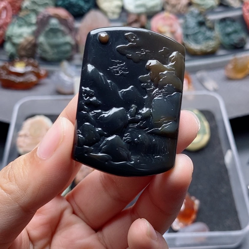 【闪购商品】未镶嵌定制石英质玉吊坠