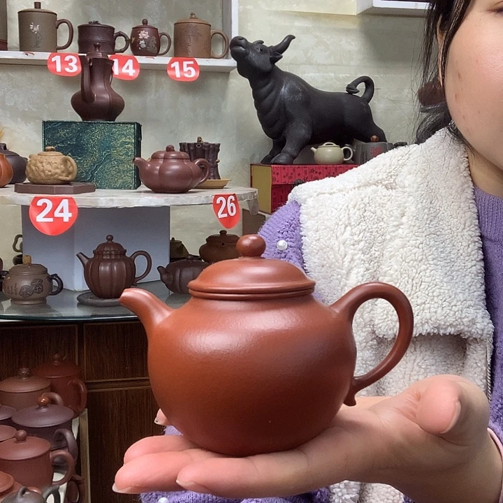 紫砂茶壶宜兴原矿紫砂茶壶