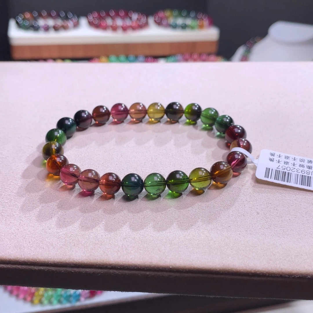 未镶嵌手链碧玺碧玺