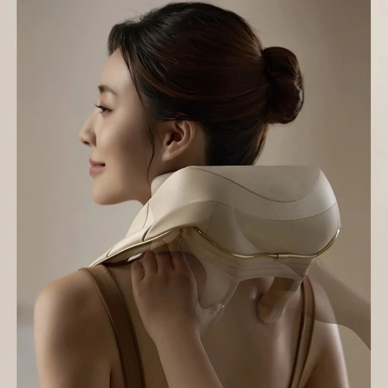 颈部肩颈推拿热敷颈椎按摩器