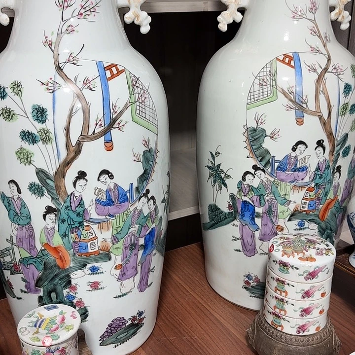 巷****年人物大花瓶11111