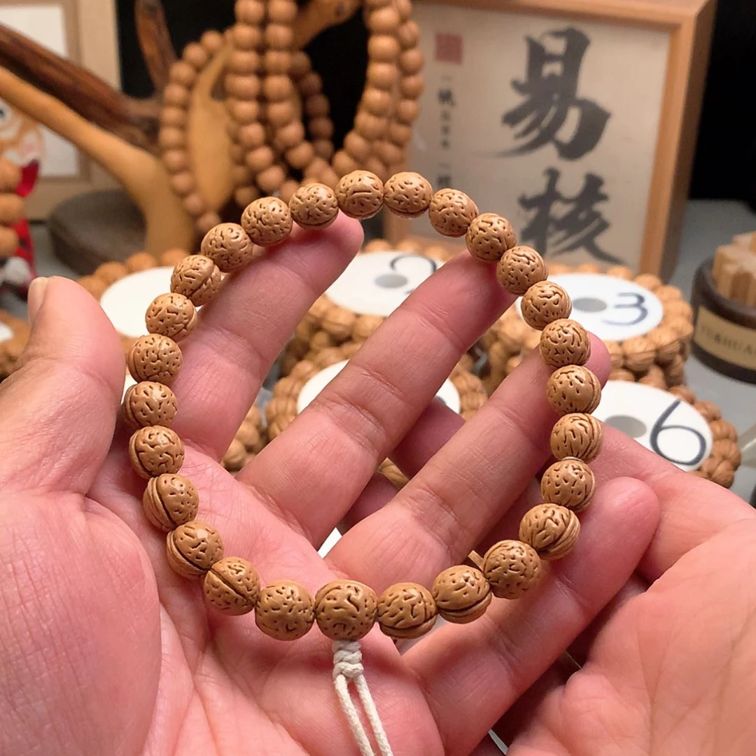 【闪购商品】桃核手串【憨憨】1.1小桃核手持