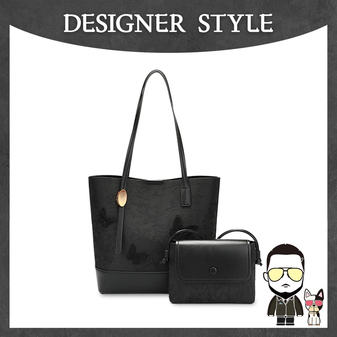 【左九设计师款】2025新款潮流百搭手提单肩托特包