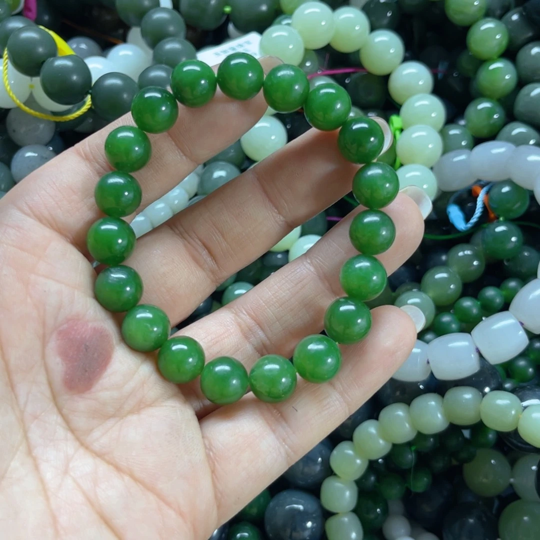 和田玉手链未镶嵌
