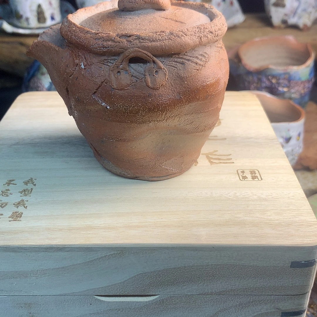 杨树手作志野陶宝瓶