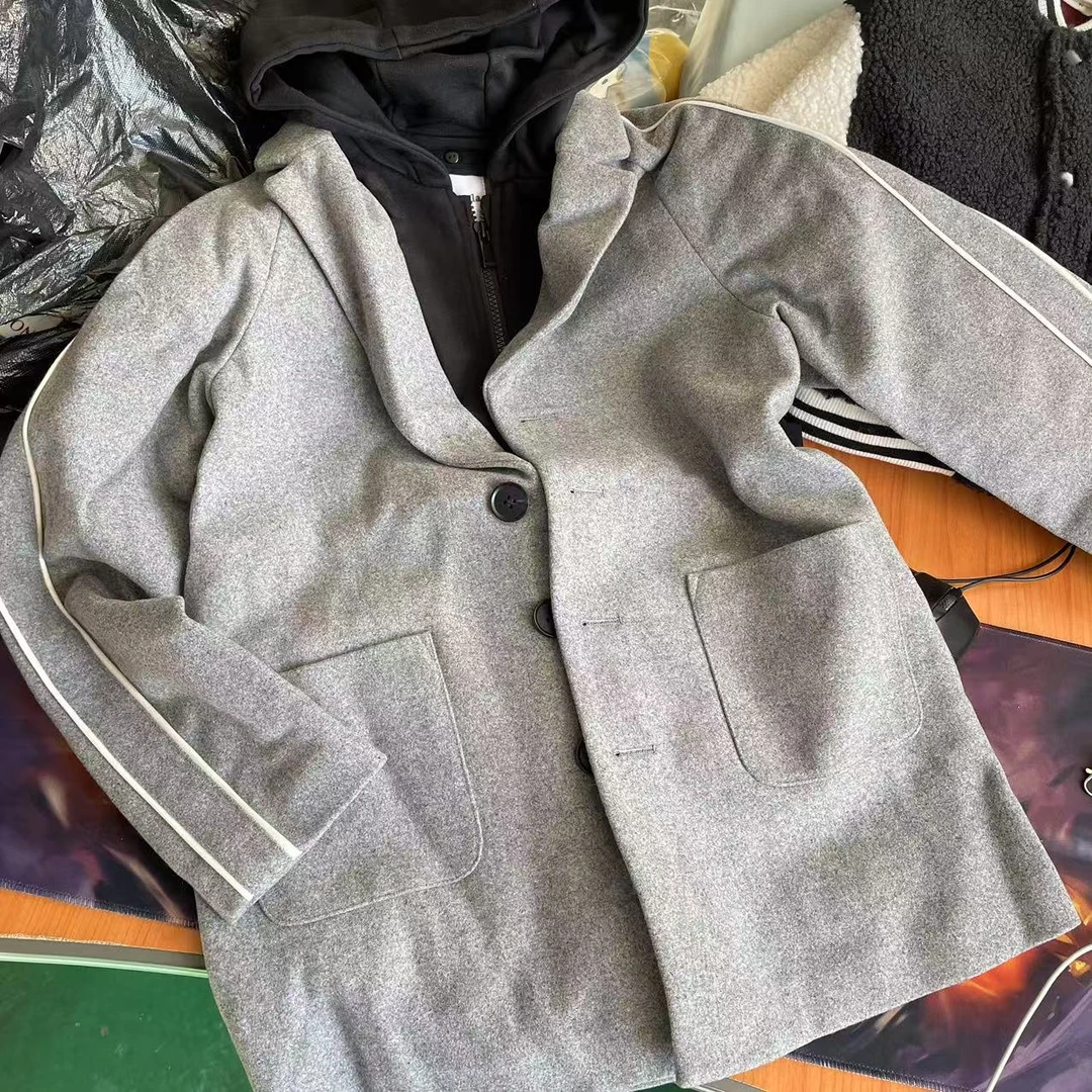 150码 大男童假两件外套