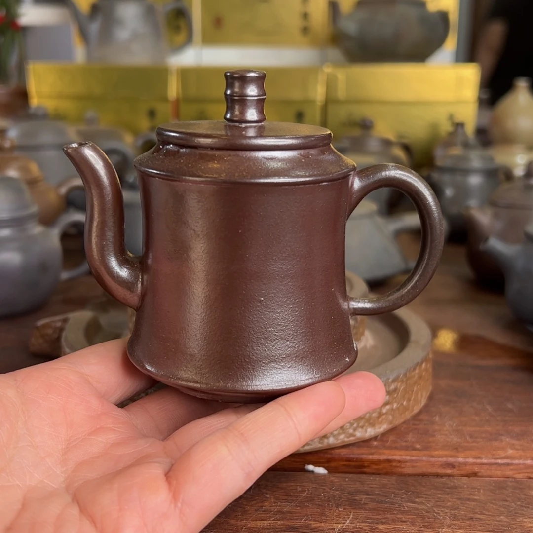 贵台龙窑柴烧茶壶A07