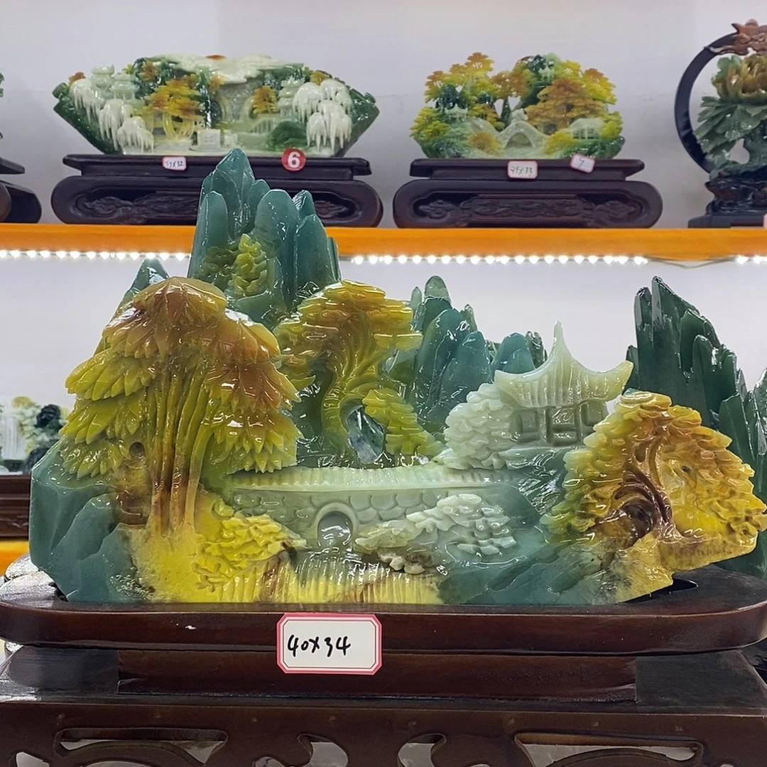 楚***员石材精品摆件家居