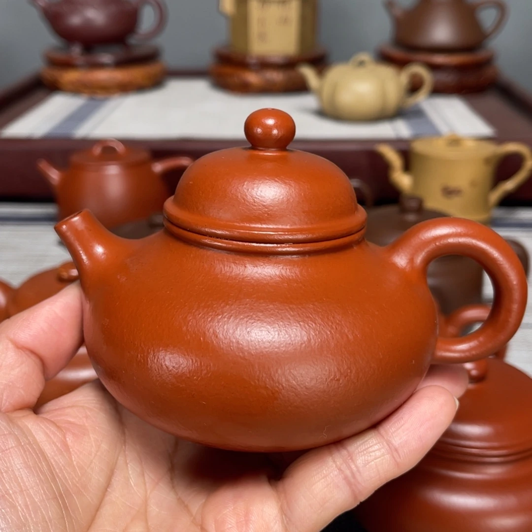 紫砂茶壶舟*全手工制作，200cc