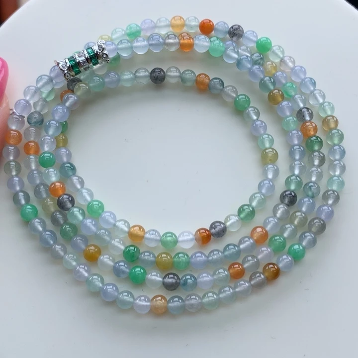 毛衣链未镶嵌翡翠