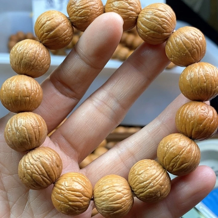 手串猴头核桃W*聚宝盆微瑕
