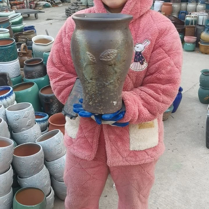 红陶口19高31瑕疵