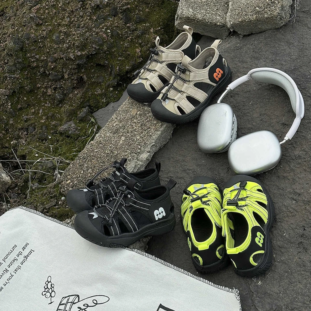 『溯溪机能』儿童日系户外专业凉鞋包头夏透气男女