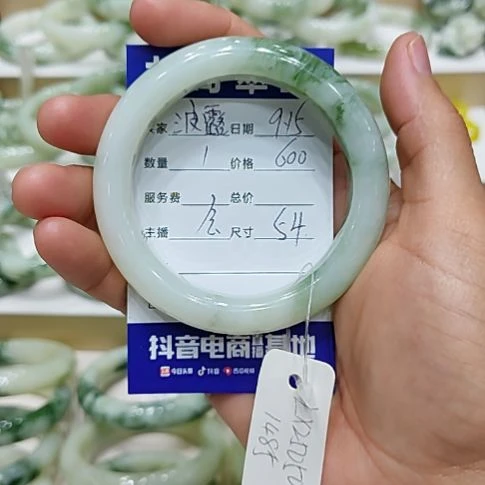 波***殿未镶嵌透闪石-蛇纹石玉手镯