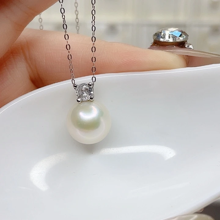 吊坠(赠链)合金淡水珍珠