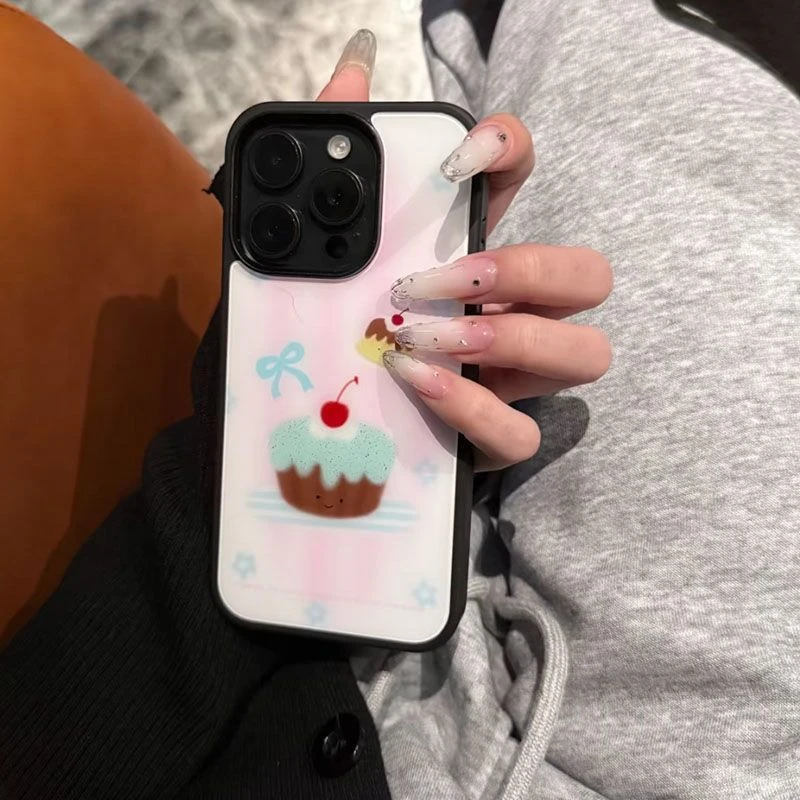 新款甜品小蛋糕iPhone16pro手机壳适用苹果11/12/13/14/15日韩韩
