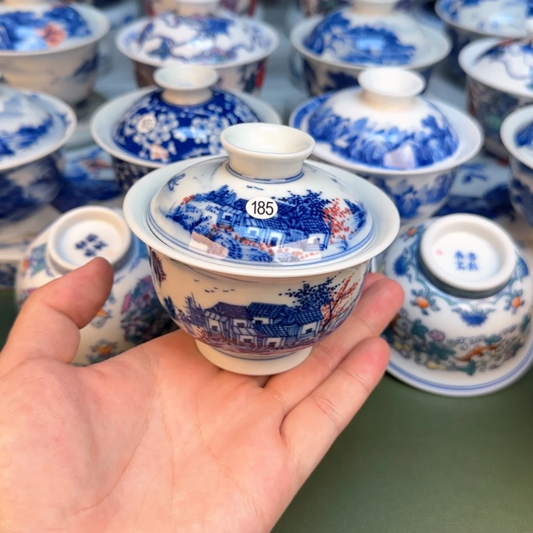 彦祖纯手工手绘茶具185