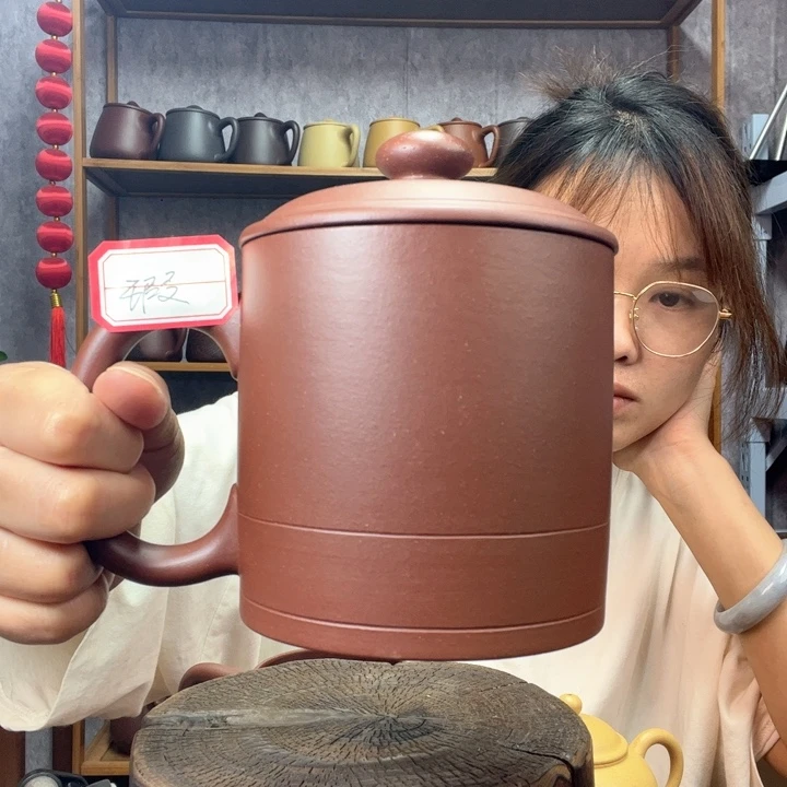 茶杯紫砂原矿紫砂杯