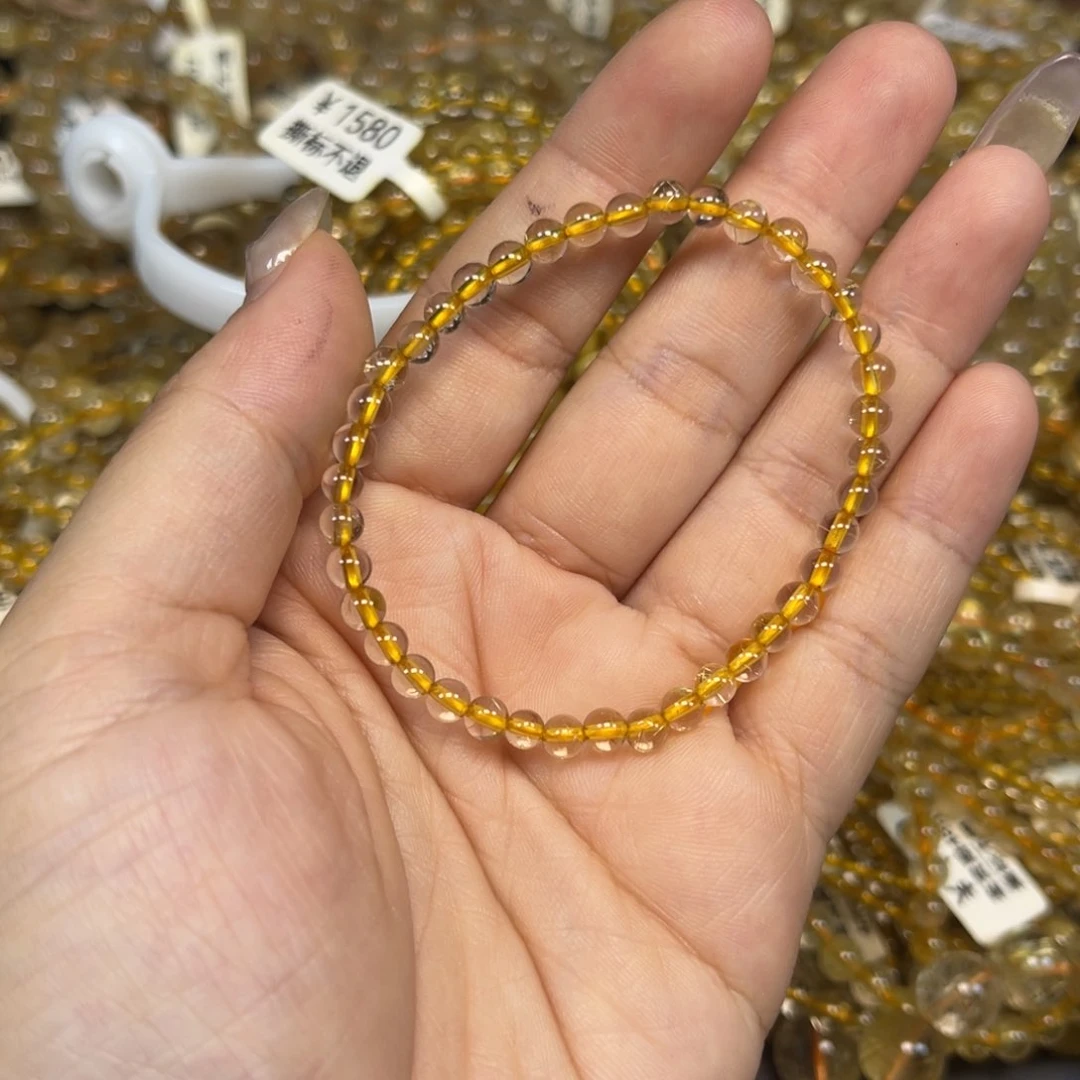 发晶手链未镶嵌金发晶4