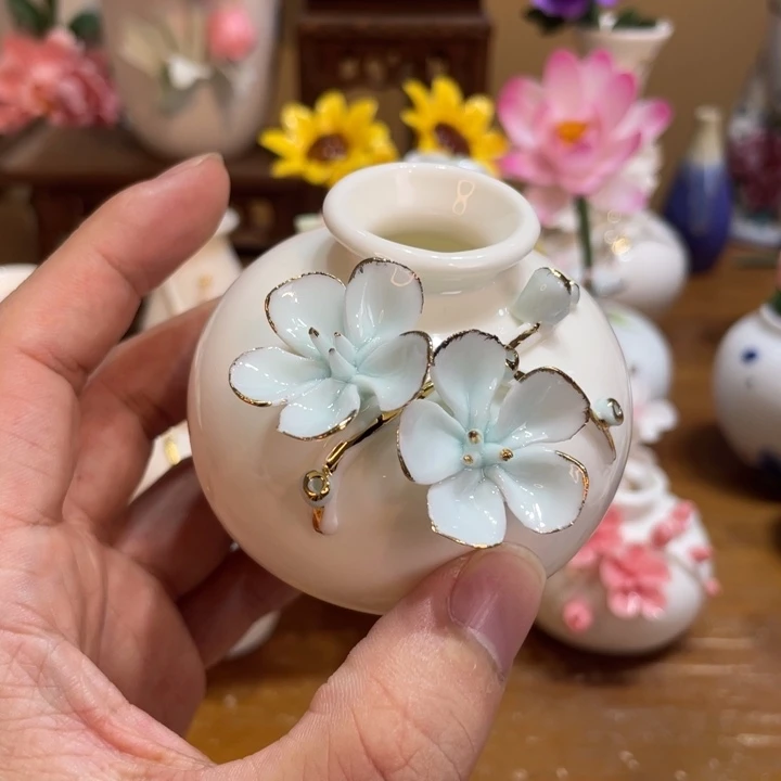 手工精致花瓶摆件