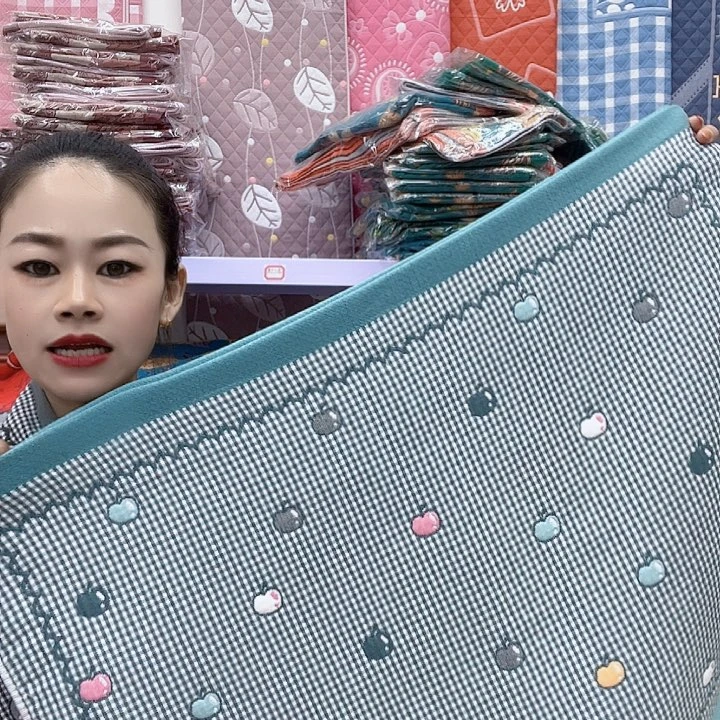棉蓝色平安果纯棉