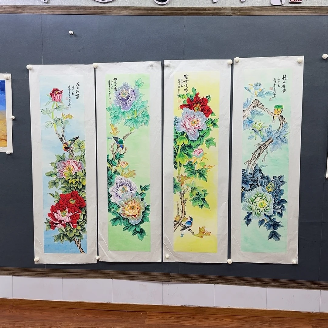 书法书法作品多次参加