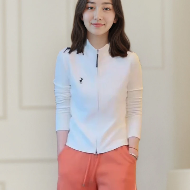 2025早秋新款骑士拉链刺绣百搭加绒加厚上衣LK2507991