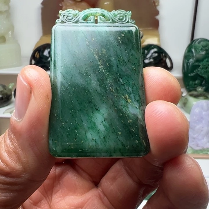 独山玉未镶嵌吊坠(不含链)