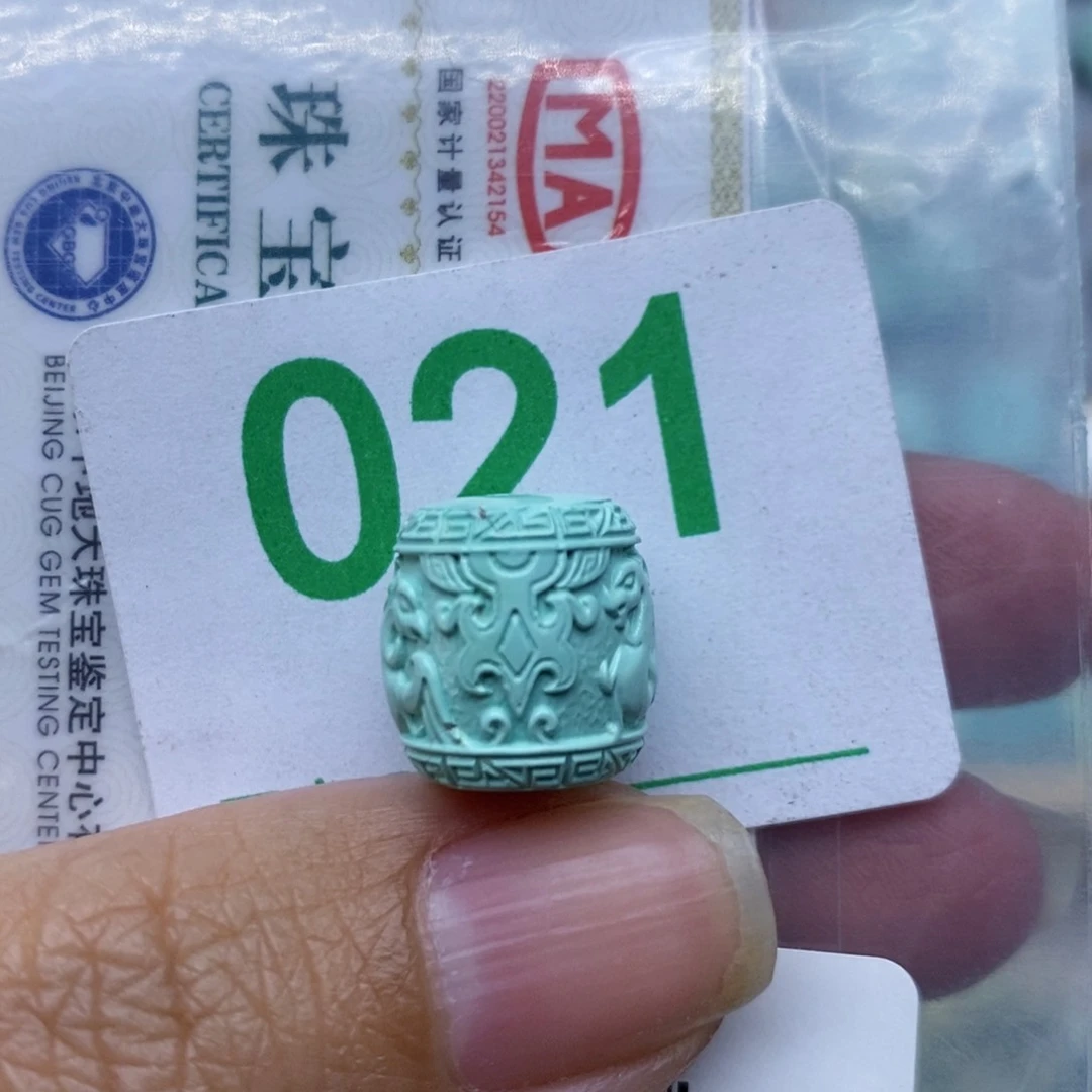 未镶嵌绿松石珠宝奇石抖***肩