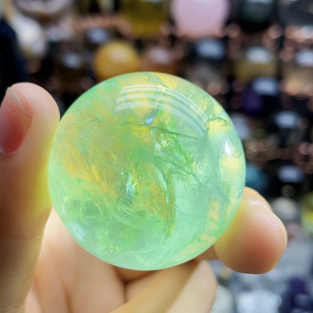 水晶珠宝半成品未镶嵌天然39.4mm
