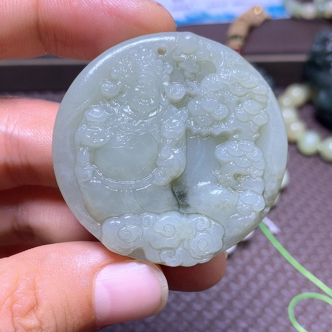 颈饰未镶嵌和田玉