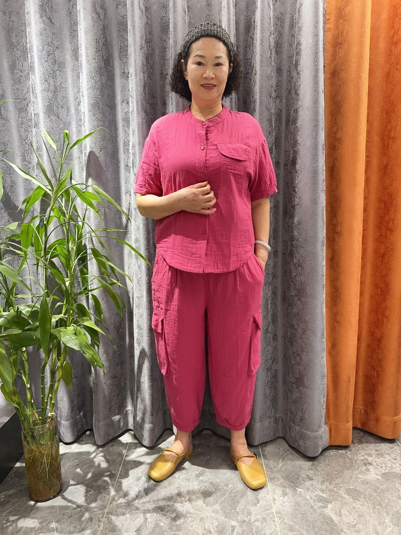 2025夏季潮流彩色休闲短袖