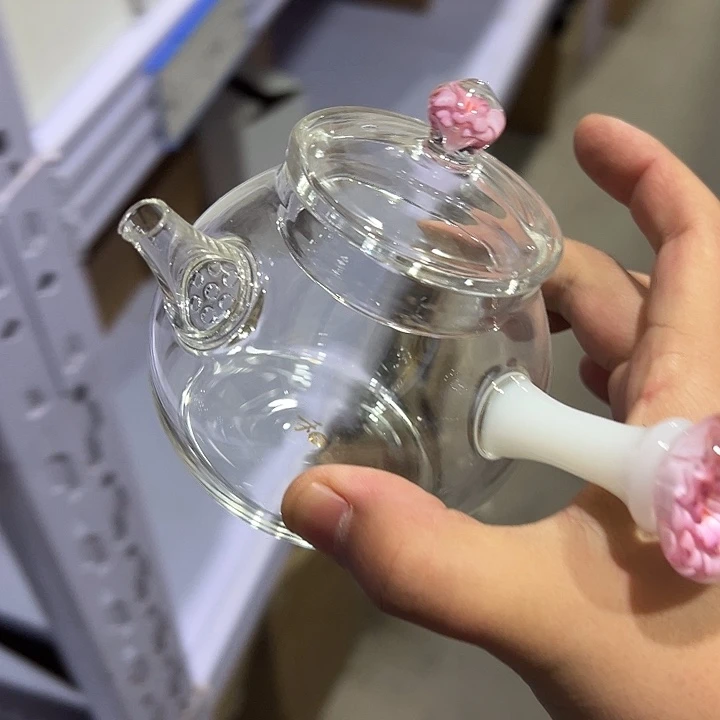 孤品 侧把棠韵小壶