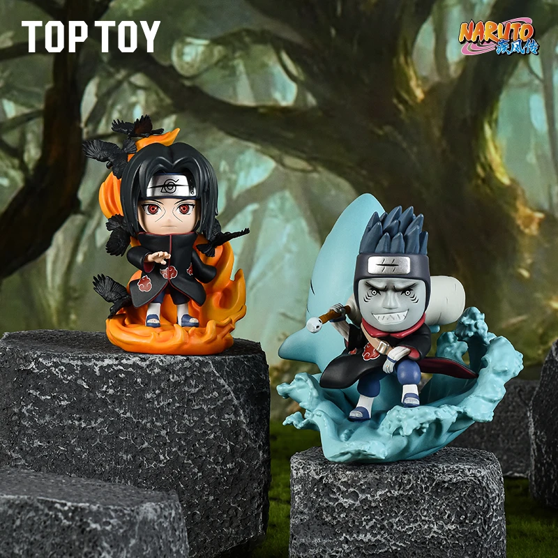 TOPTOY正版火影忍者晓组织盲盒第一弹桌面摆件潮玩送男朋友礼物
