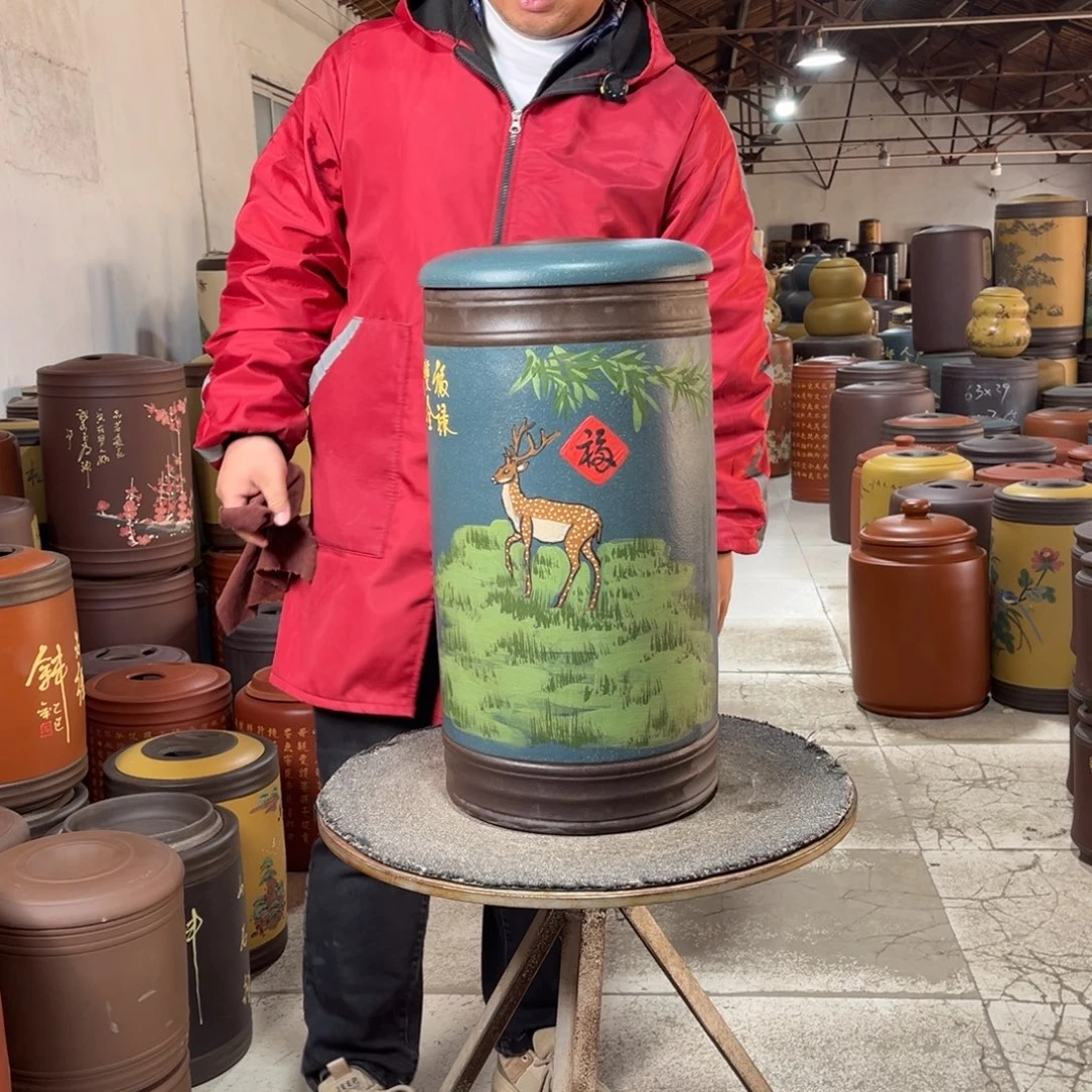 紫砂茶叶罐茶叶罐