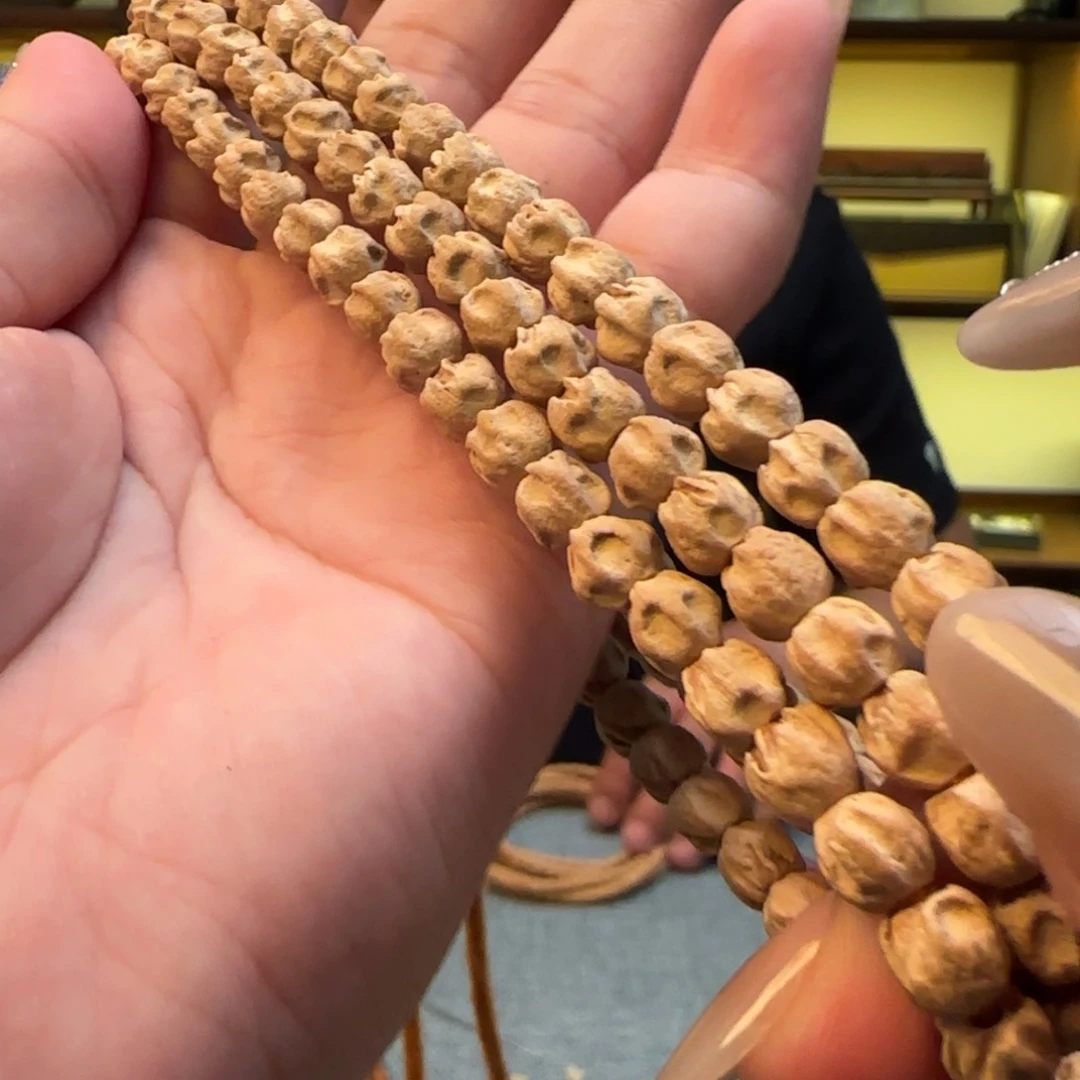 柏香籽/百香籽手串莲花6