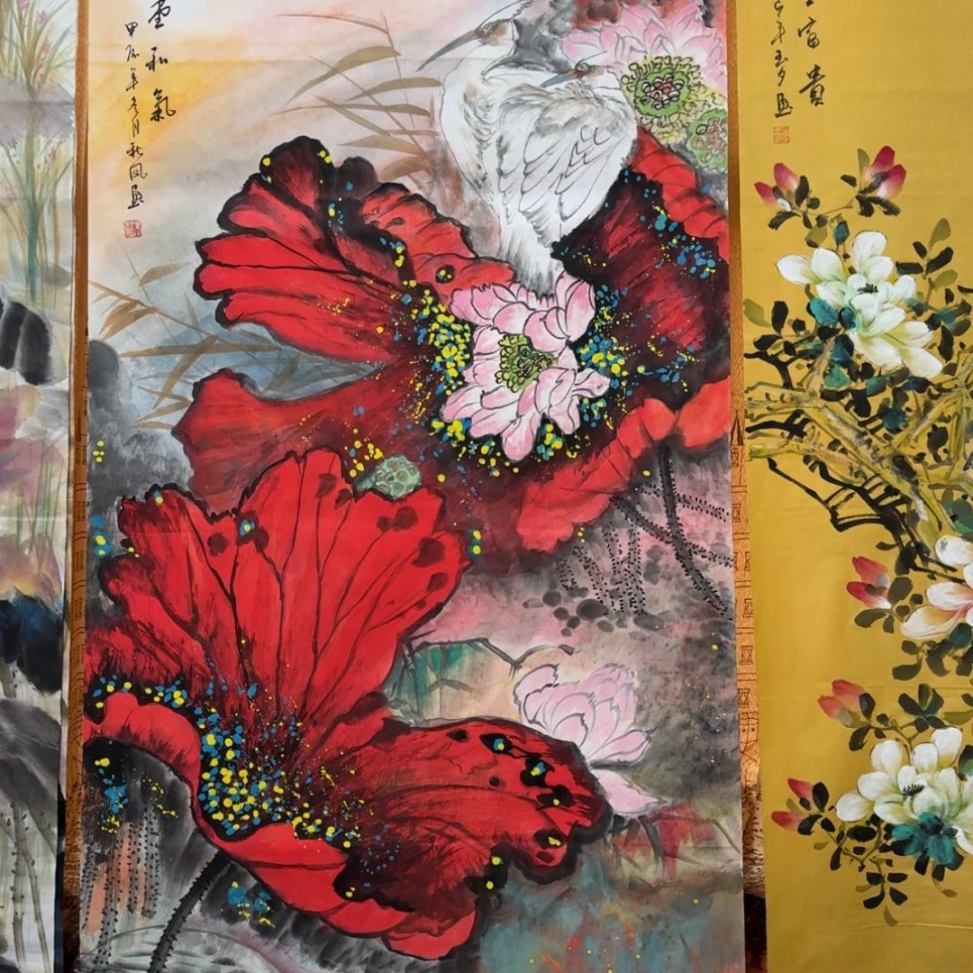 国画会娟艺术馆直播间