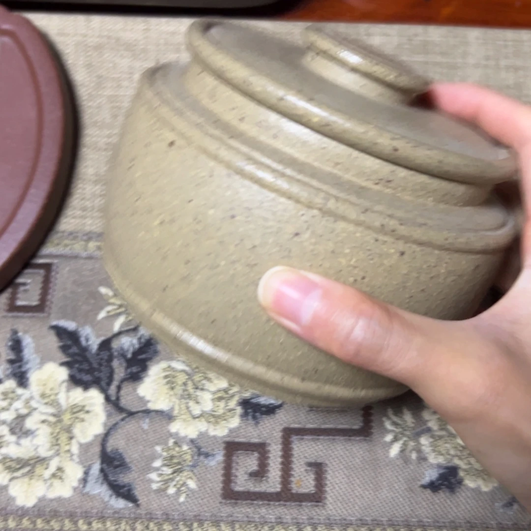 极***车茶壶紫砂老段泥茶叶罐