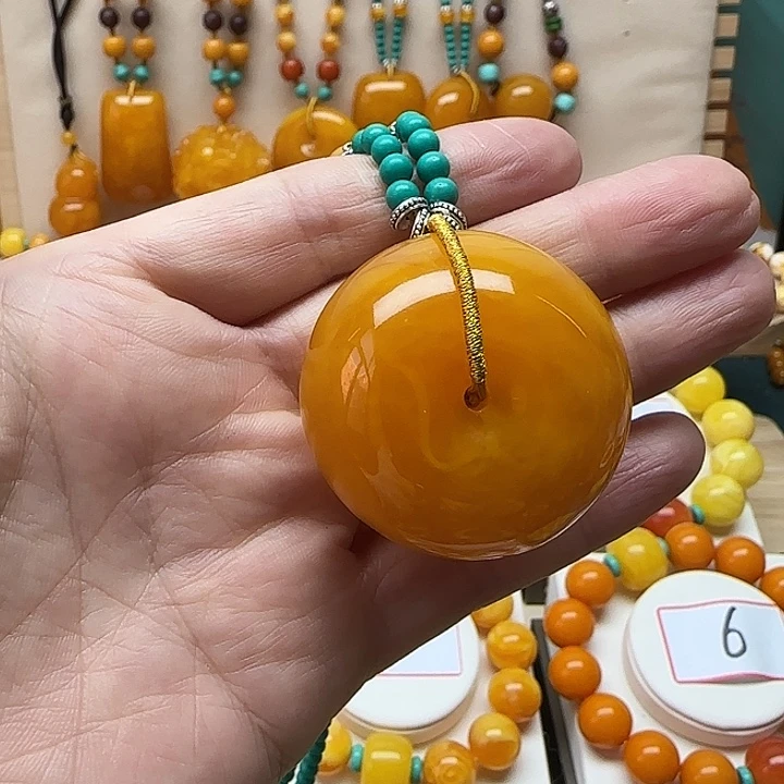 M***妈非金属平安扣一个的