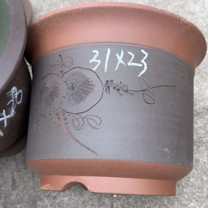 紫砂花盆特价清仓