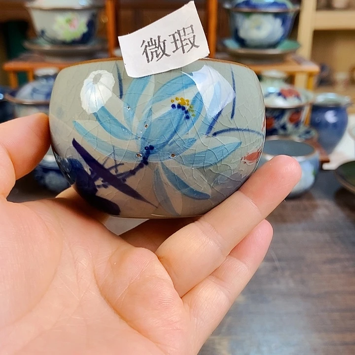 瓷片手工制作工艺精湛等