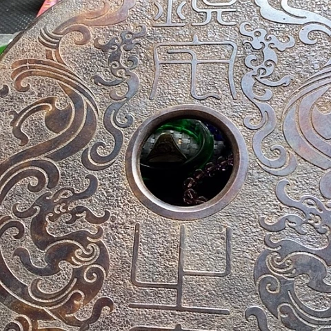 瓷片瓷器紫砂壶摆件