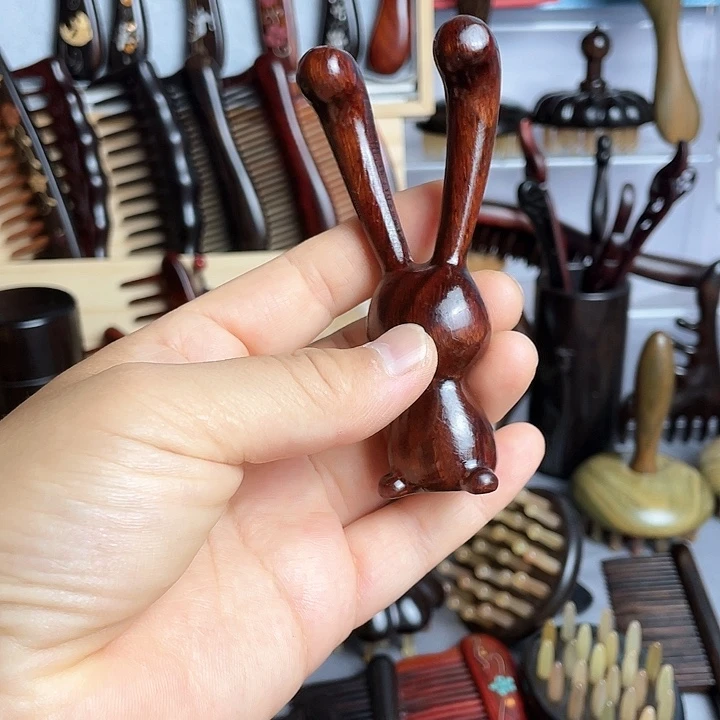 乌木类檀木瑕疵品兔子