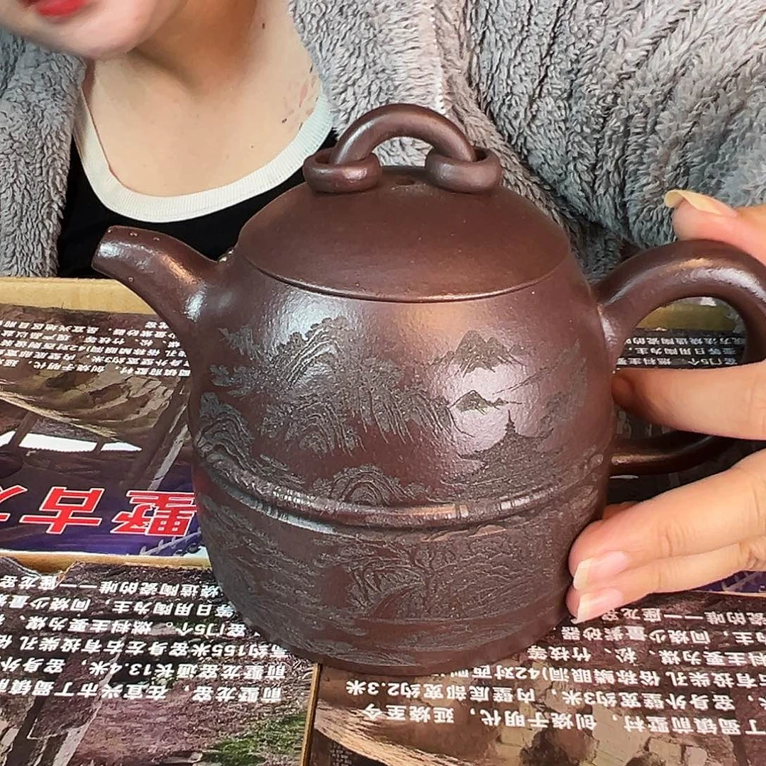 茶壶紫砂紫砂壶手工艺品