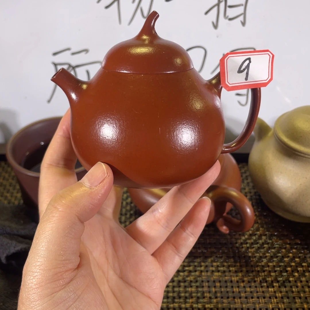紫砂茶壶茄瓜微瑕