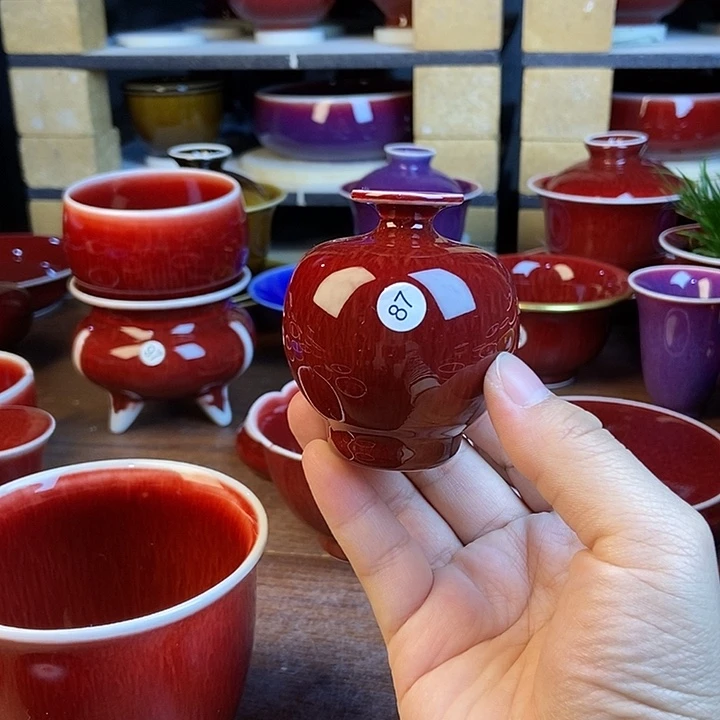 陶瓷景德镇名陶坊原矿郎红