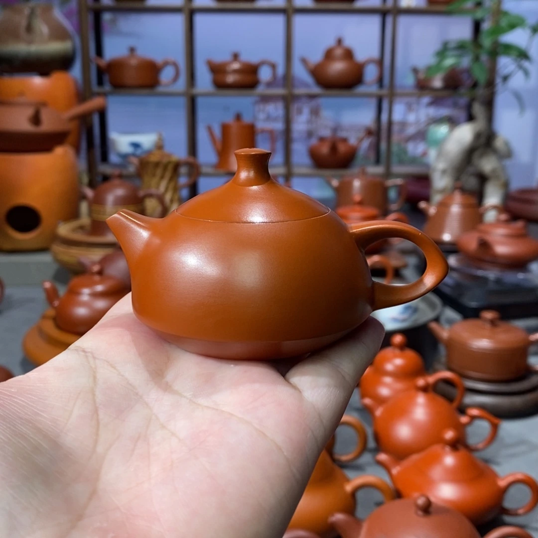 朱泥茶壶吴炫杰朱泥小玉兔75c